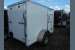2021 PEACH CARGO 5X8SA WHITE CARGO TRL. SIDE DOOR AND RAMP