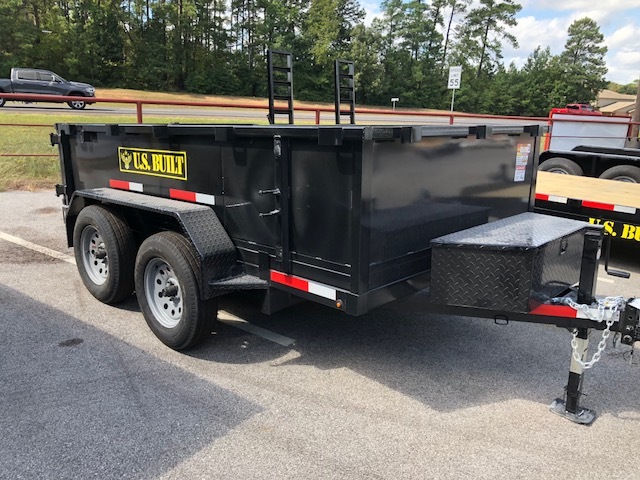 2021 Us Built Bumper Pull Dump Trailer 6 X 10, 7,000 Lbs Cap For Sale