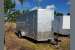 2021 PEACH CARGO 6x12SA SILVER CARGO SIDE DOOR AND RAMP