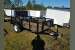 2021 TRIPLE CROWN 6X10SA UTILITY TRAILER WITH 2FT MESS SIDES