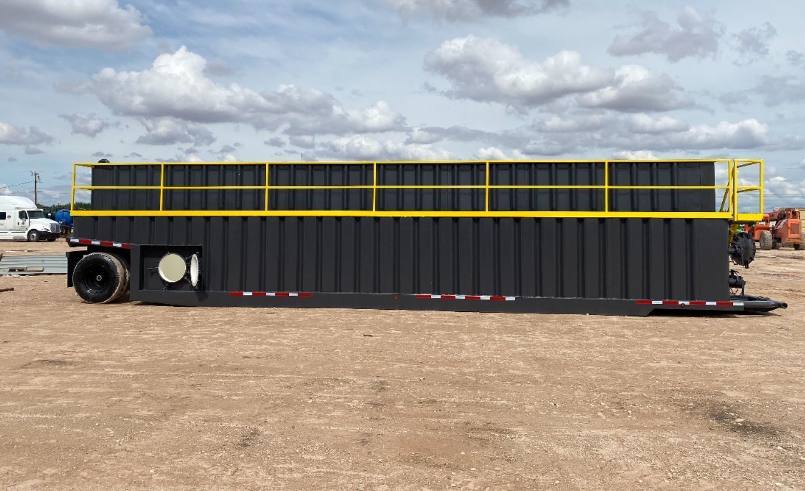 2014 Dragon 21,000 (500 Bbl) Gallon Open Top Frac Tank For Sale in