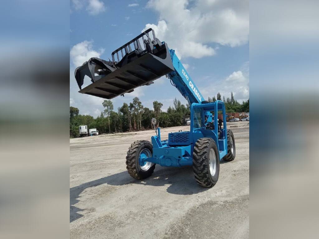 Gradall 524 Telehandler Used 2002 Gradall 524D For Sale in Miami, FL - 5026975878 - Equipment ...