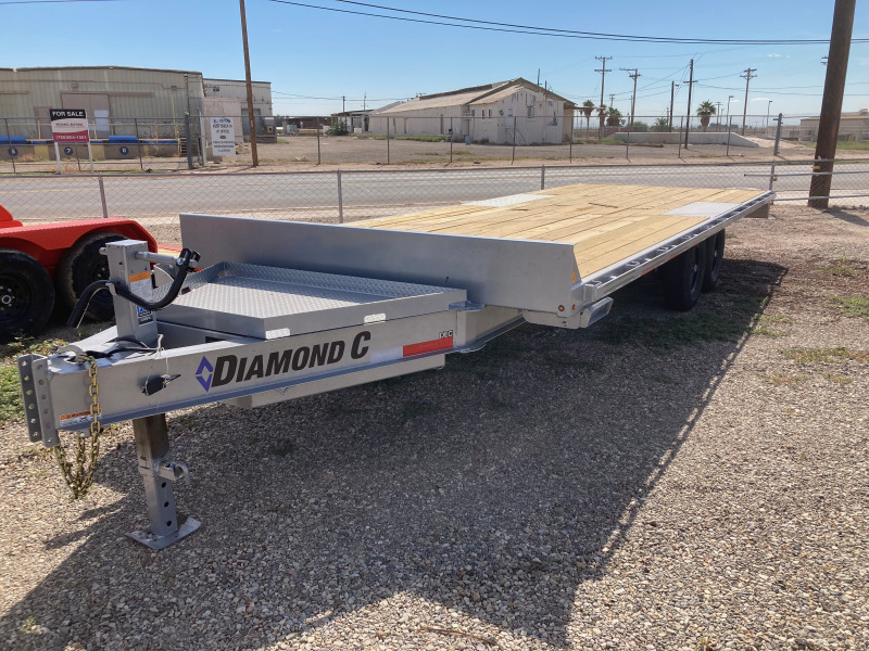 New 2023 Diamond C Dec 207 22x102 Deck Over Equipment Trailer in