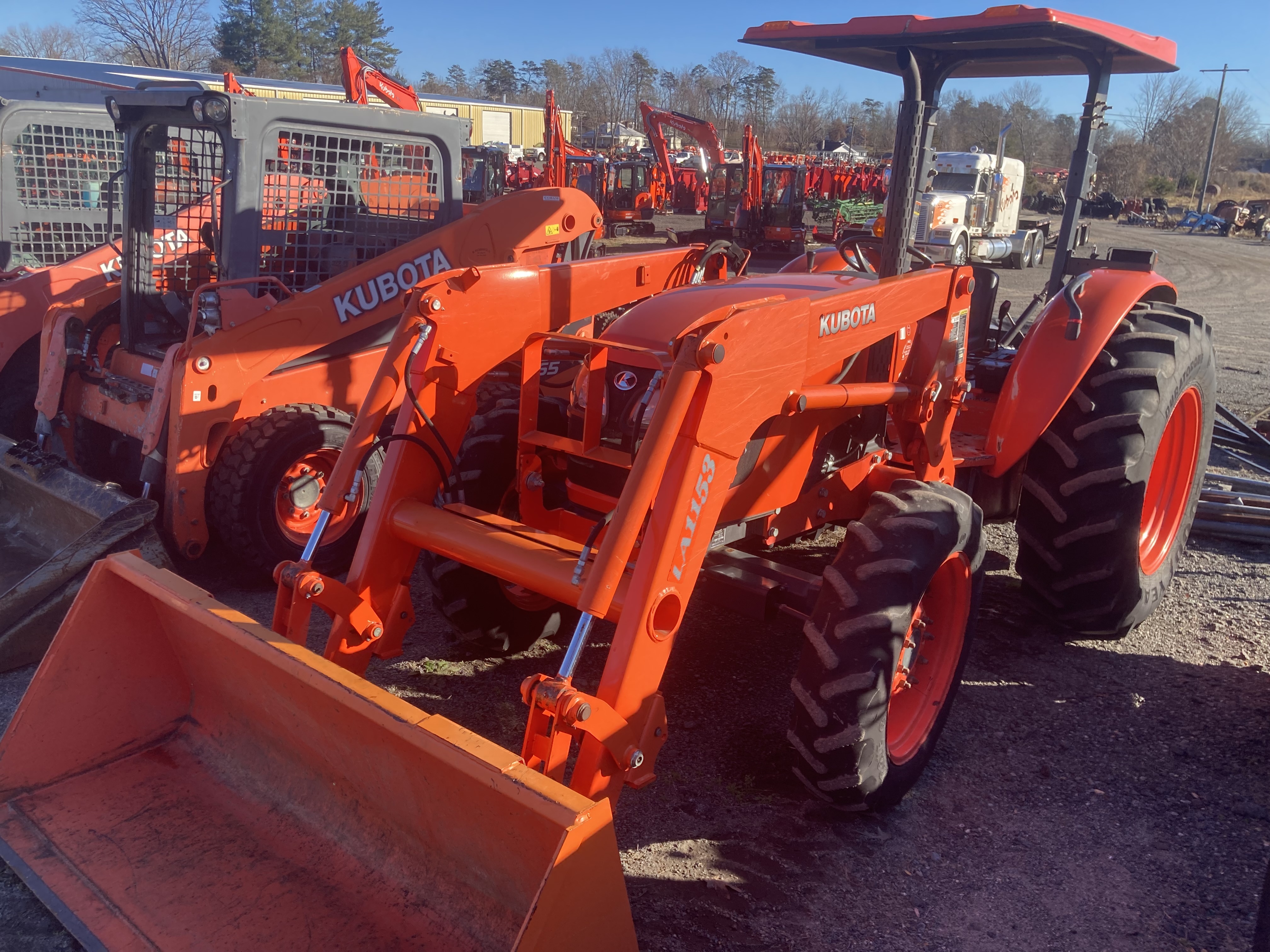 Used 2015 Kubota M7040SUHD For Sale in Mt. Airy, NC 5029868981