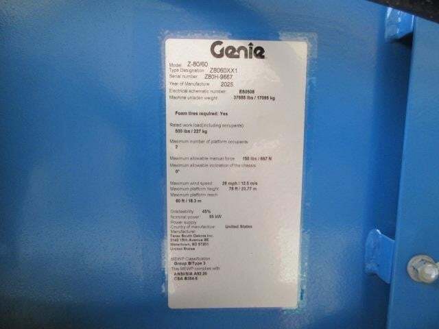 2025 Genie Z-80/60