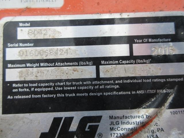 2015 SkyTrak 8042-21