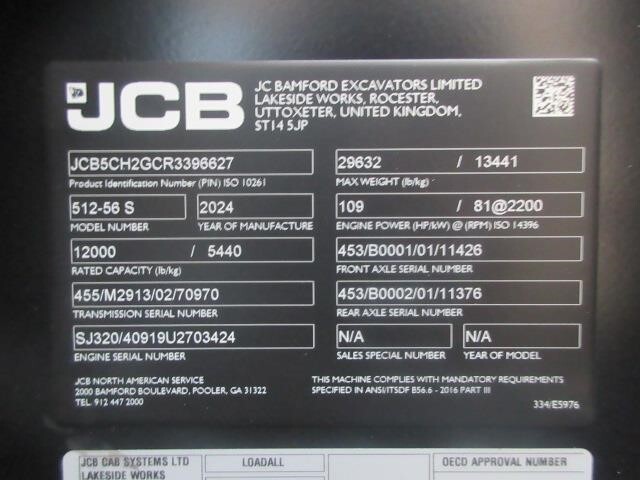 2025 JCB 512-56-33