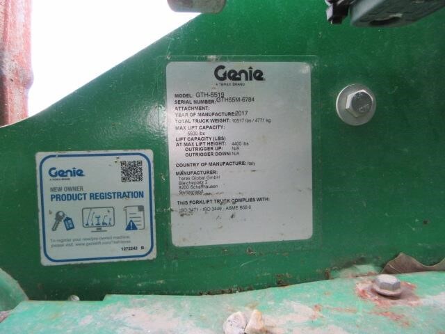 2017 Genie GTH-5519-23