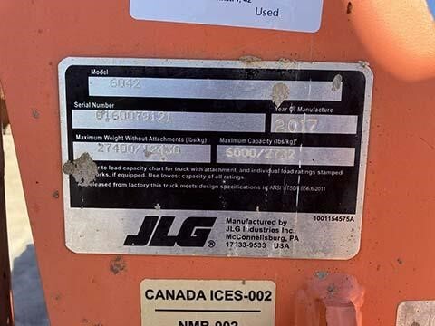 2017 SkyTrak 6042 Picture 5 2017 SkyTrak 6042-5