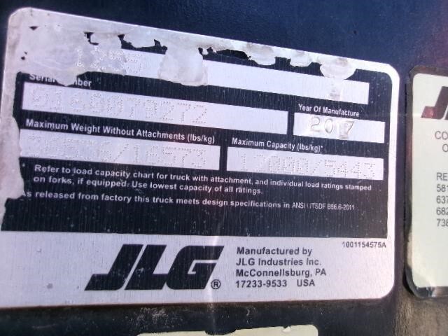 2017 JLG 1255-29